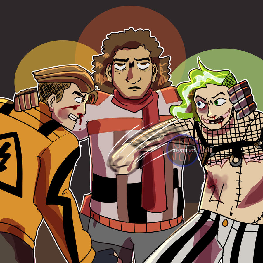 Lighthouse Brawl - Art Fight 2025 Attack on Frankenmoth