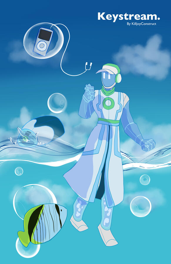 Keystream Comic Cover